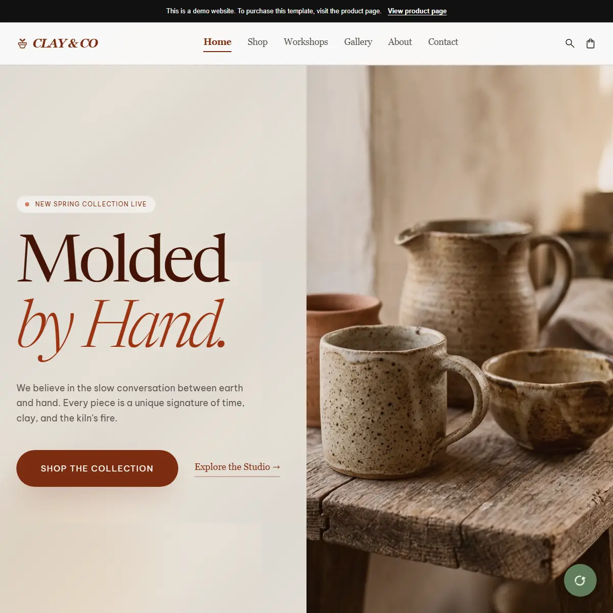 Ceramic Art Studio Shop