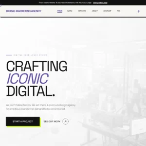 Digital Marketing Agency Website