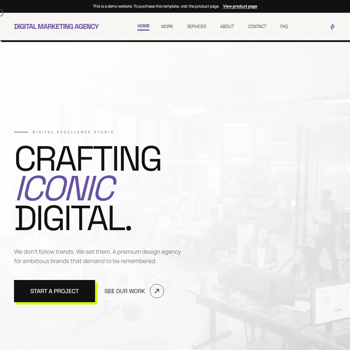 Digital Marketing Agency Website