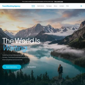 Travel Agency Booking Website